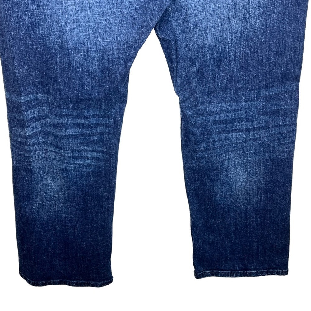Axel Mens Slim Boot Dark Wash Blue Jeans Size 40 W 29 L Stretch Wear Harder - Picture 10 of 14